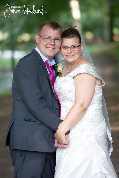 Fotografo di matrimoni Janne Haslund (jannehaslund). Foto del 30 marzo 2019