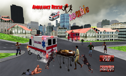 Ambulance Rescue Drive: Zombie