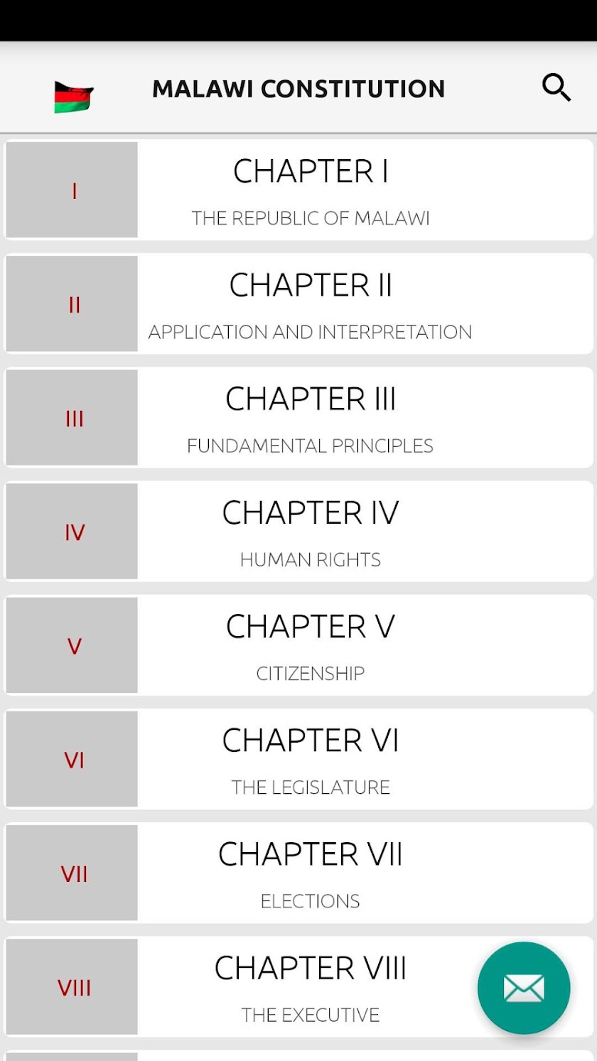 Constitution Of Malawi Screen 2
