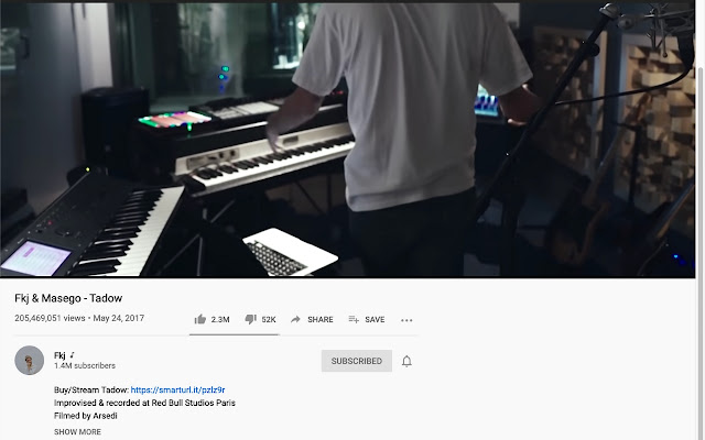 YouTube Focus Mode chrome extension