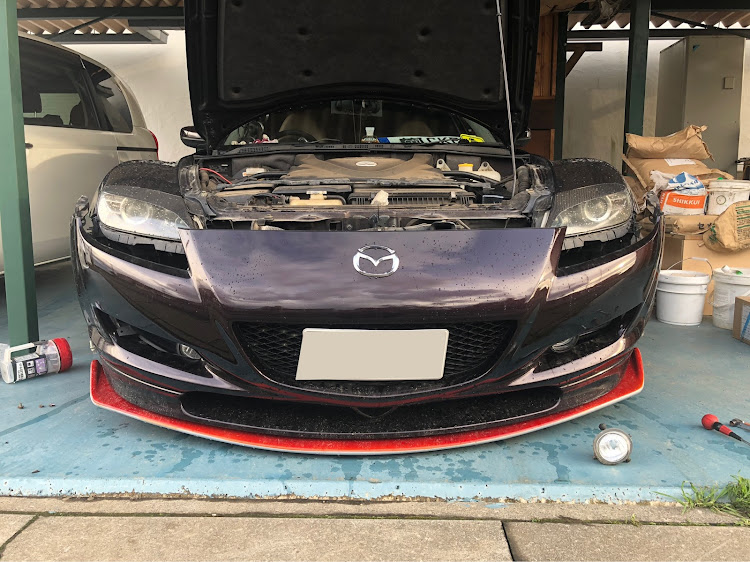 RX-8のDIY・CCFLフォグランプ・フォグランプ交換に関するカスタム事例の投稿画像1枚目