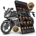 Cool Black Motobike Theme 1.1.2 ダウンローダ