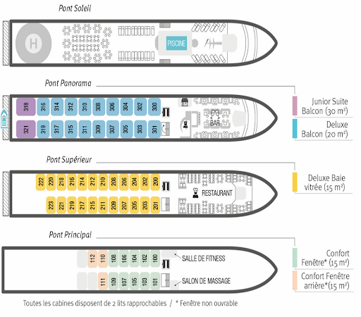 plan du bateau