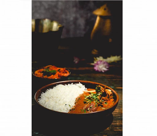 Chicken Curry With Steam Rice [Classic]