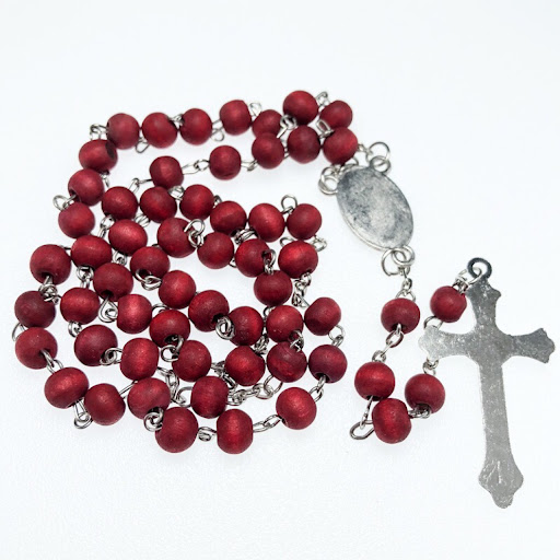 Title 4, Catholic crochet rosary necklace