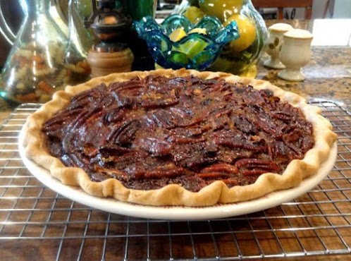 Pecan Pie with Molasses and Bourbon - Bonnie’s