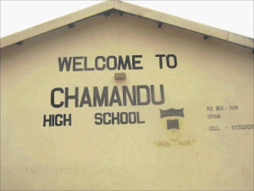 CALM: Chamandu High School at Mapuve in Limpopo, where pupils and parents protested. PHOTO: VICTOR HLUNGWANI