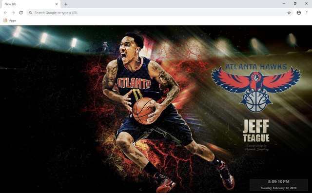 Atlanta Hawks New Tab & Wallpapers Collection