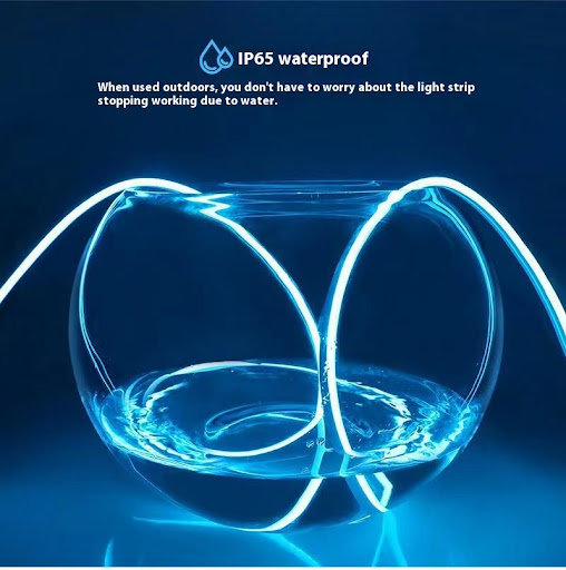 Title 4, Flexible Silicon Neon Light RGB With Remote Con...