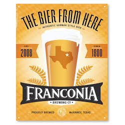 Logo for Franconia Tap Take over