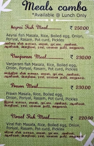 Sri Nandha Hotel menu 8