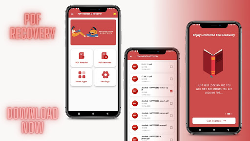 PDF Files Recovery, PDF Reader