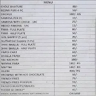 Radha Madhav menu 2