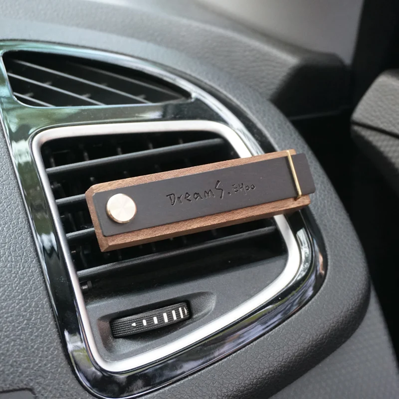Customizable Engraved Simple Car Perfume Ornaments Enjoy a Unique Scent and Easily Personalize Your Car's Interior