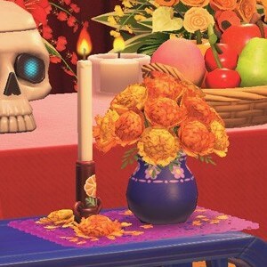 あつ森_マリーゴールドのかざり