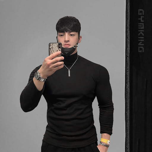 Title 2, Mens High Neck Long Sleeve Training T-shirt. P...