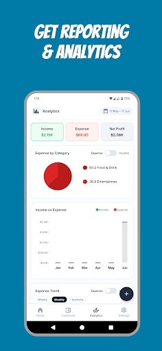Screenshot Cashbook - Budget Tracker App