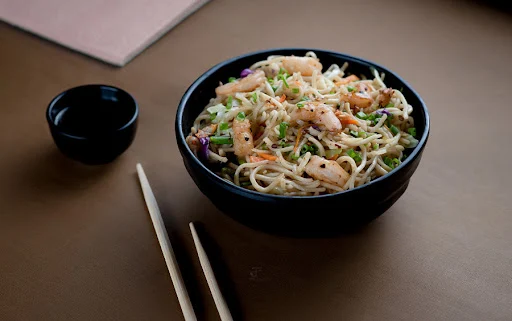 Prawns Hakka Noodles