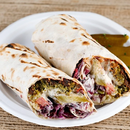 Lux Falafel Wrap