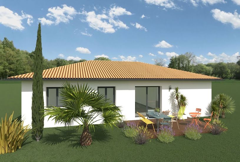  Vente Terrain + Maison - Terrain : 480m² - Maison : 77m² à Azur (40140) 