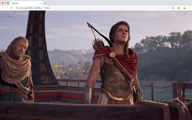 Assassin's Creed: Odyssey HD New Tabs Theme