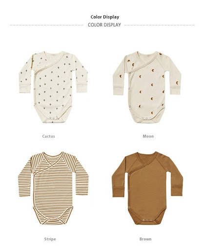 Title 16, Baby Cotton Diagonal Open Button Triangle Climb...