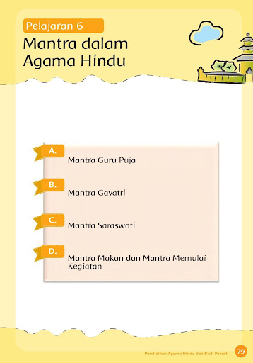 Buku Siswa Kelas 1 Pend Agama Hindu Revisi 2017