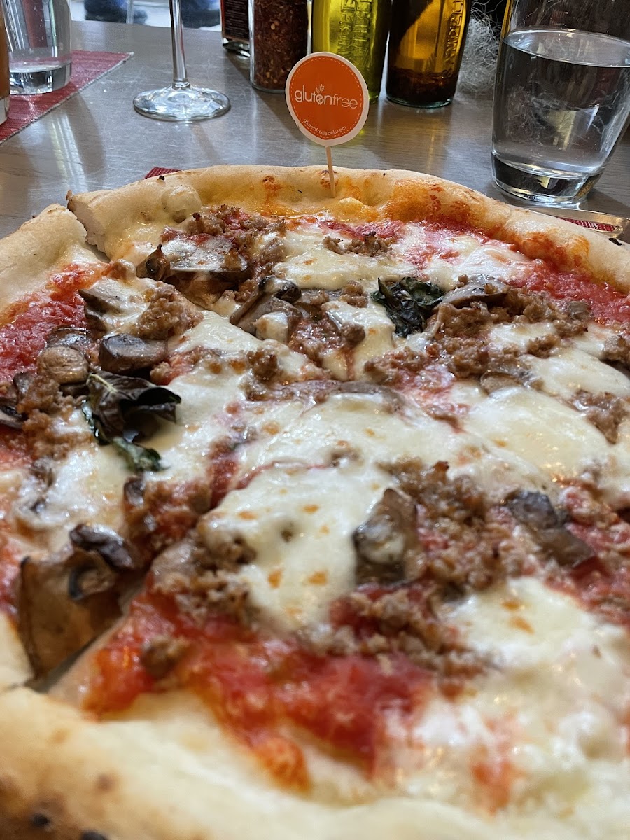 Gluten-Free Pizza at PizzArte