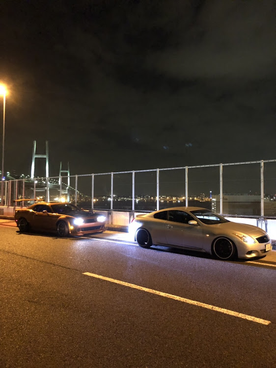 チャレンジャーのV36・ダッジチャレンジャー・DIY・大黒PAに関するカスタム事例の投稿画像2枚目