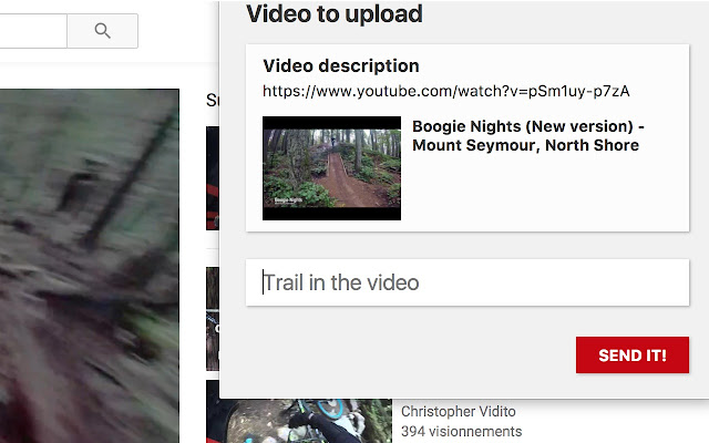 Youtube to Trailforks