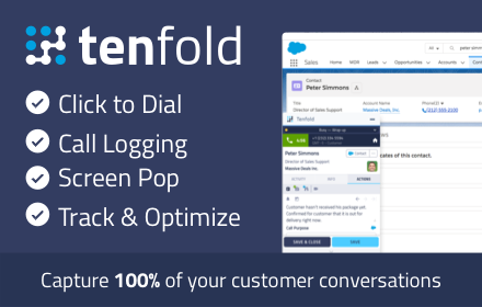 Tenfold Click To Dial Extension Preview image 0