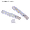 & Goodqalityoflife & Đèn Led Mini Di Động 5V 8 Bóng Cổng Usb Ánh Sáng Ban Đêm Cho Máy Tính