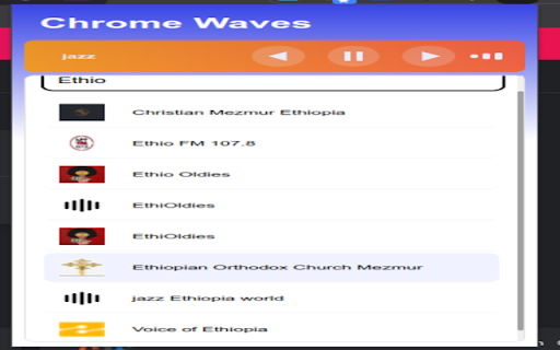 Chrome Waves