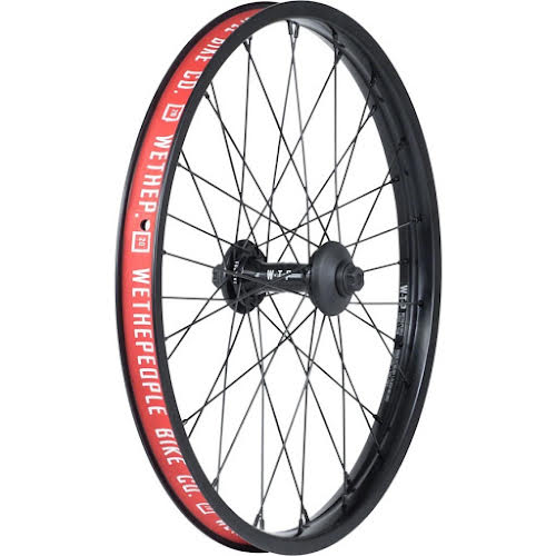 We The People Supreme Front Wheel 20" 3/8" Axle Black