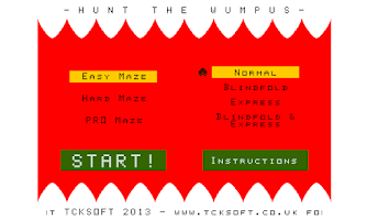 Hunt The Wumpus Screenshot