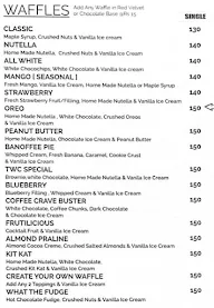 The Waffle Co. menu 1