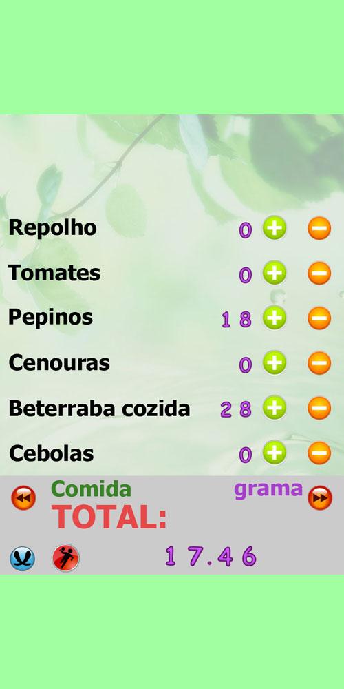 Calorias contador livre Screen 3