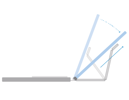Pixel Slate Keyboard folio slider
