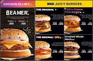 Biggies Burger menu 1