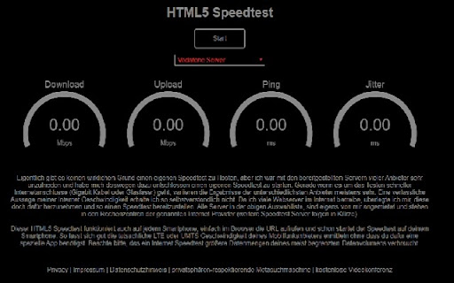 Internet SpeedTest