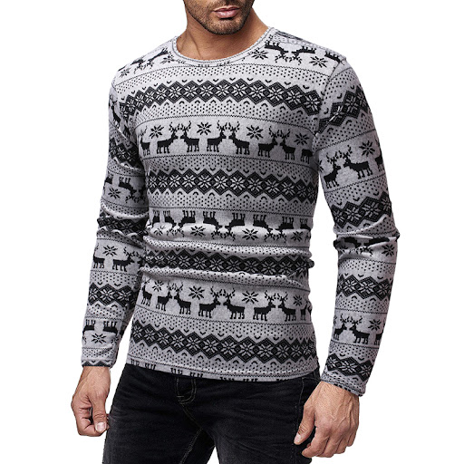 Title 6, Mens round neck long sleeve T-shirt, providing...