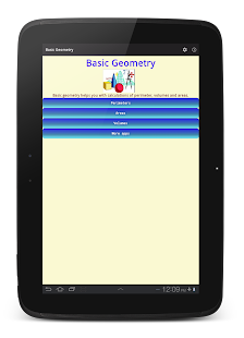 Basic Geometry Screenshots 0