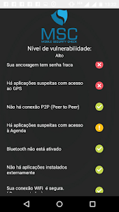  MSC- Mobile Security Check: miniatura da captura de tela  