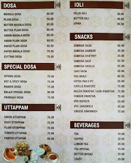 Dosa Cafe menu 3