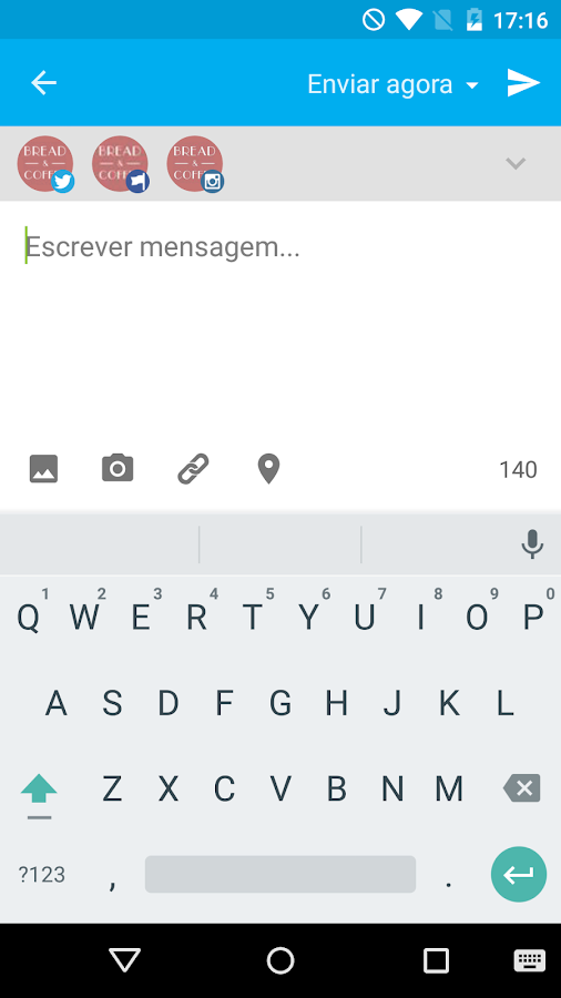   Hootsuite– captura de ecrã 