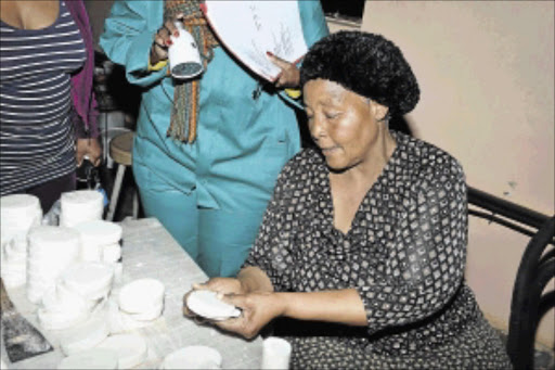 IN THE POUND SEATS: Kopanang Primary Agricultural Cooperative founder and chairwoman Motlalepule Moroeng Photo: Supplied