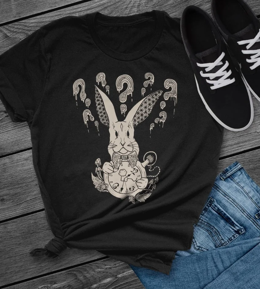Einfaches und kreatives Kurzarm-T-Shirt Druck. Bequem und stilvoll, perfekt für lässige Outfits und Alltagskleidung.