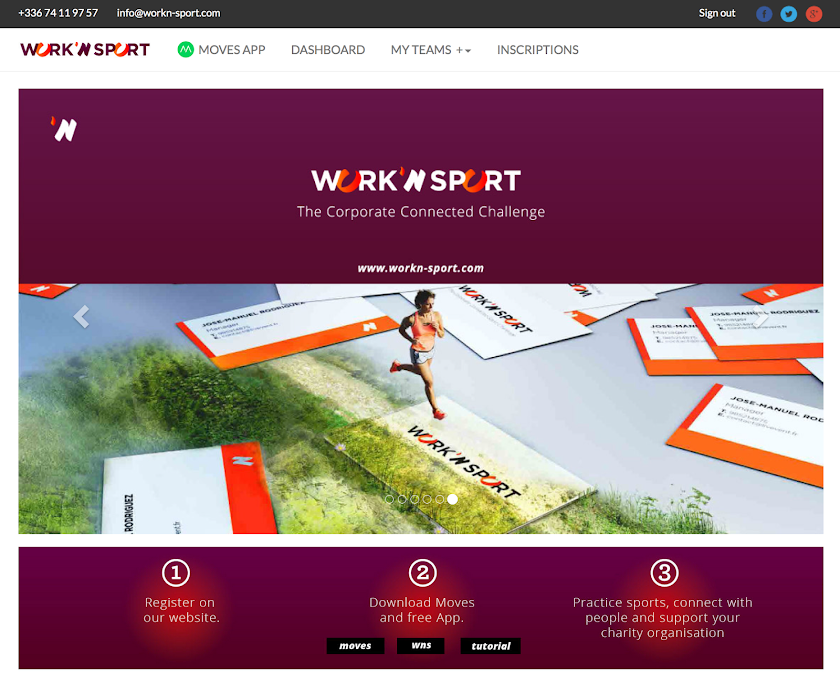Work N Sport Screen 1
