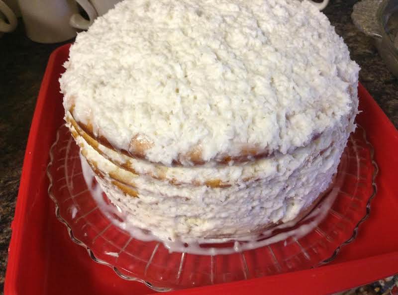 4 Day Refrigerated Coconut Cake