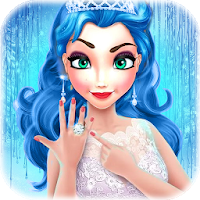 Ice Princess Wedding Salon Frozen Dress Up